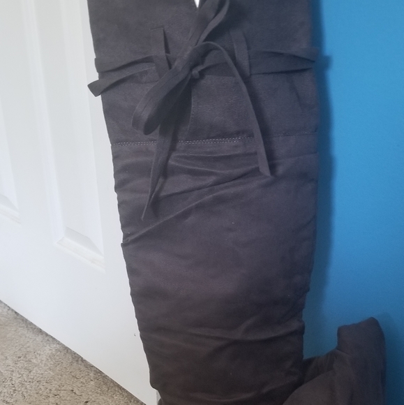High boot with bow tieon the side - Picture 3 of 6